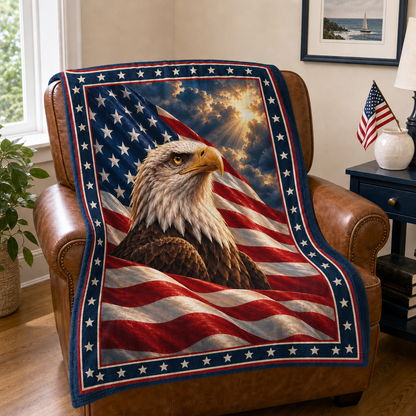 USA Eagle Blanket