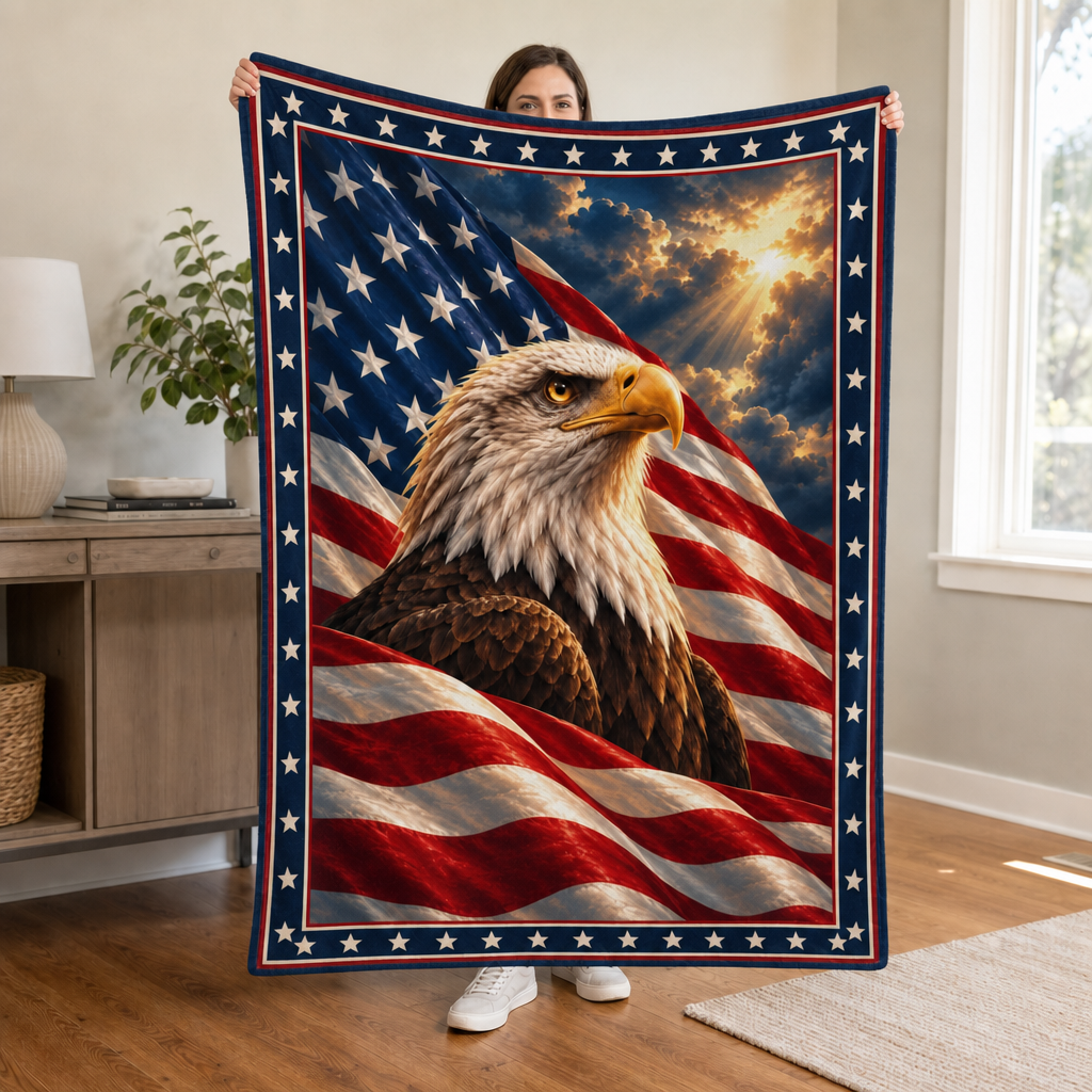 USA Eagle Blanket