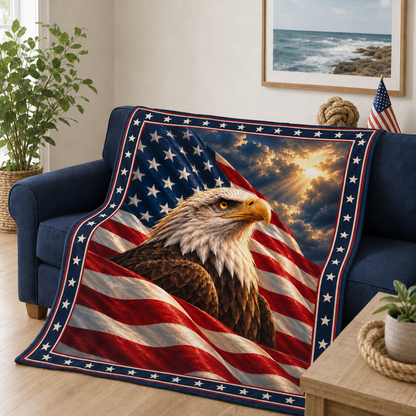 USA Eagle Blanket