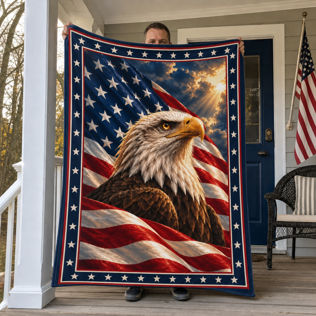 USA Eagle Blanket