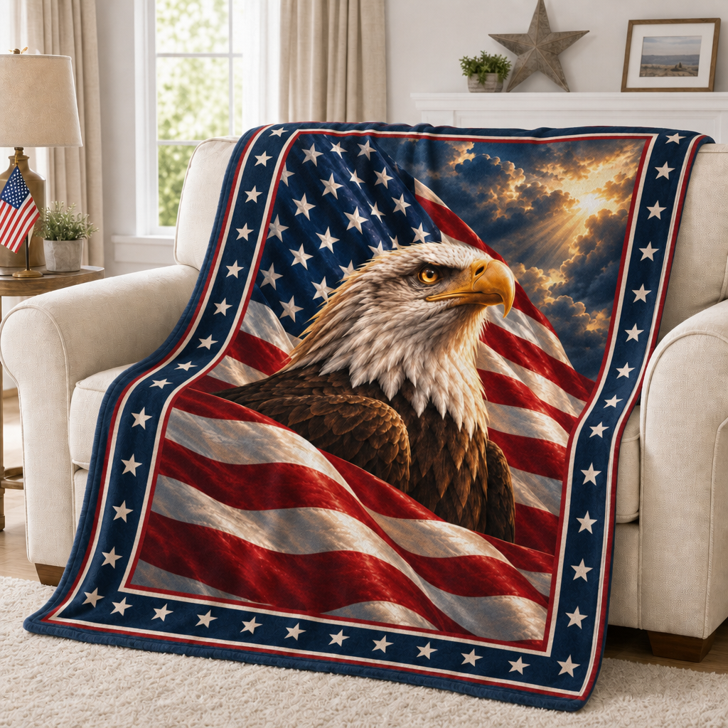 USA Eagle Blanket