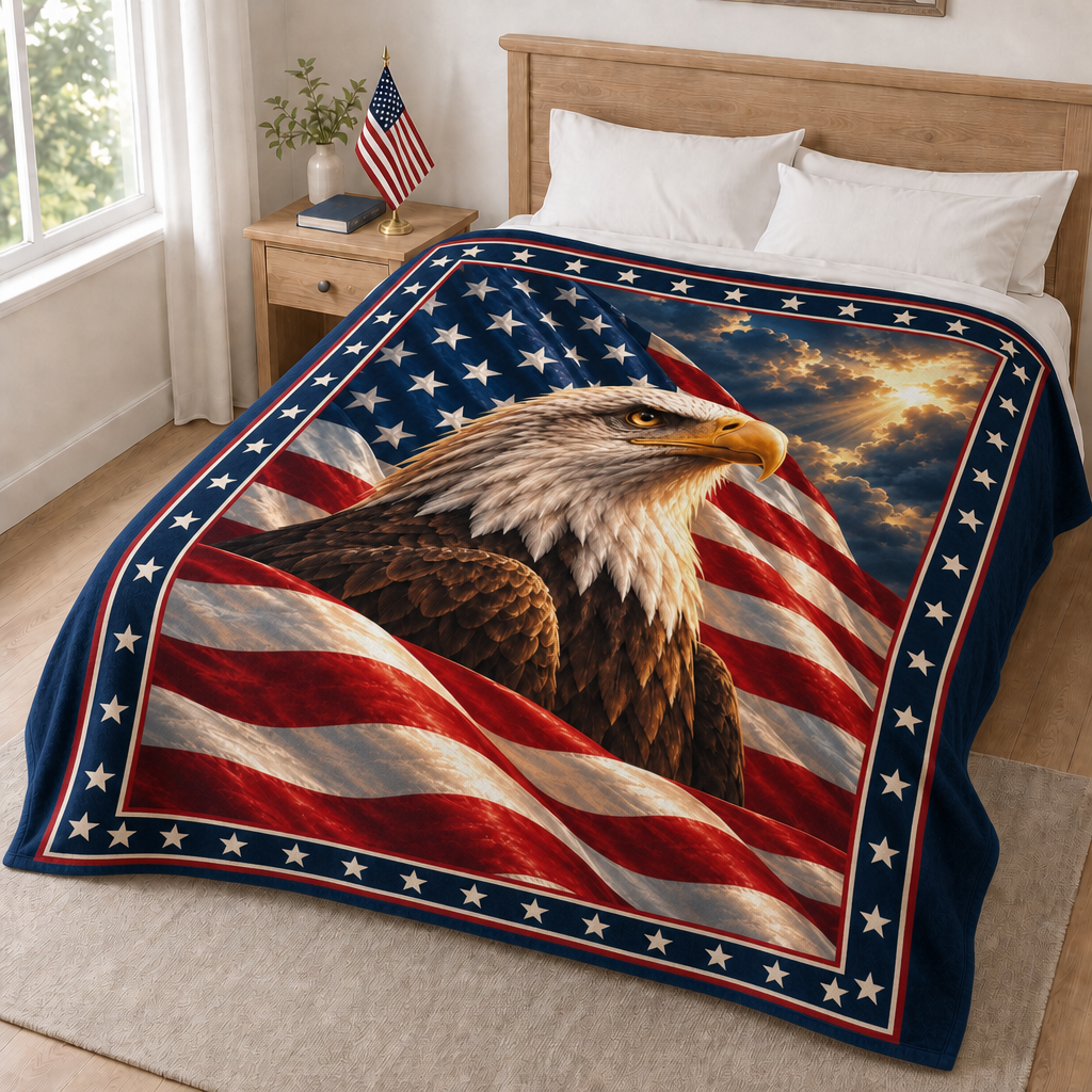 USA Eagle Blanket