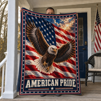 American Pride Eagle Blanket