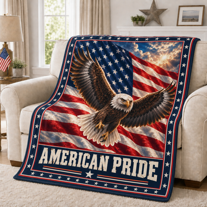 American Pride Eagle Blanket